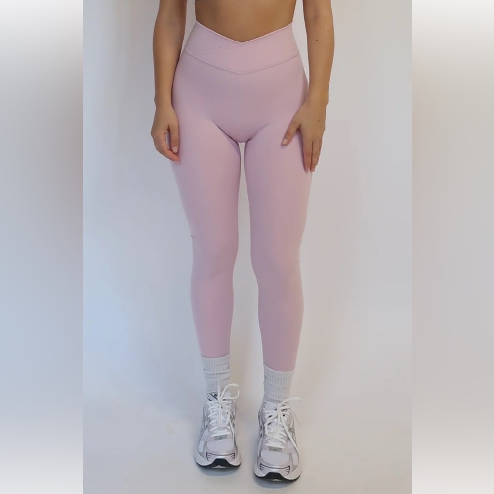 437 Active V front legging in parfait